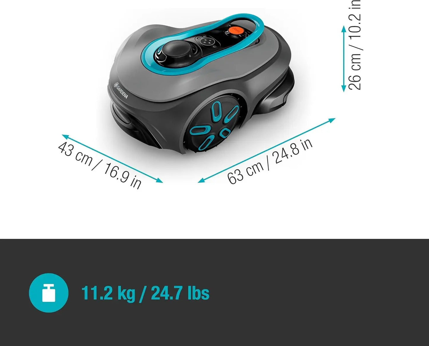 Gardena Smart Sileno Rasaerba Robotico senza fili