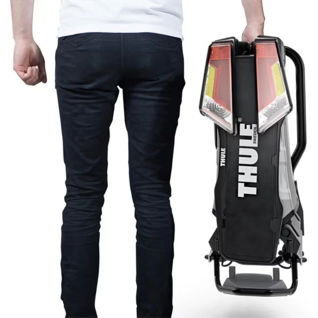 Thule EasyFold XT 2 Portabiciclette - Supporto pieghevole e compatto per 2 biciclette