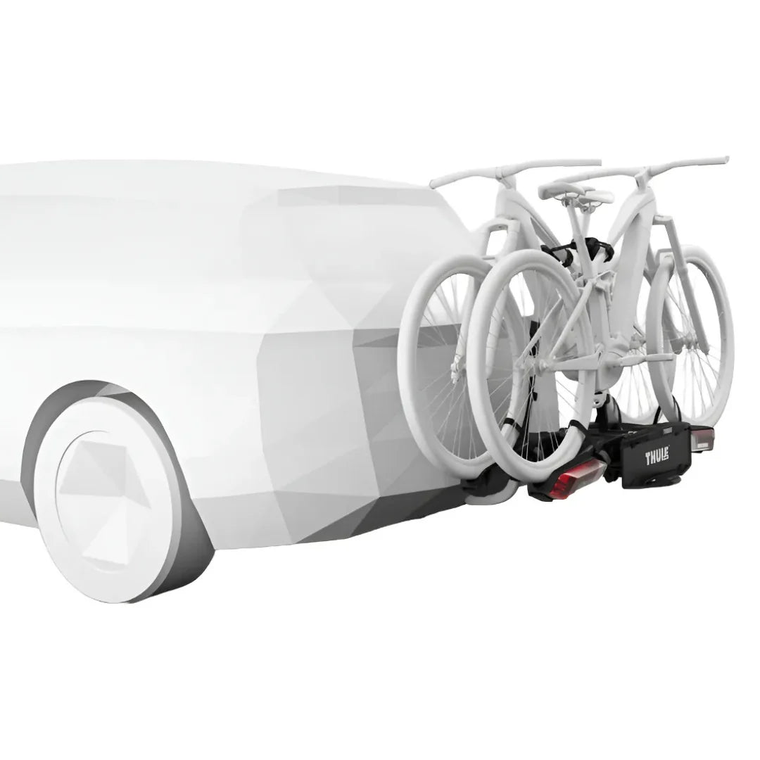 Thule EasyFold XT 2 Portabiciclette - Supporto pieghevole e compatto per 2 biciclette