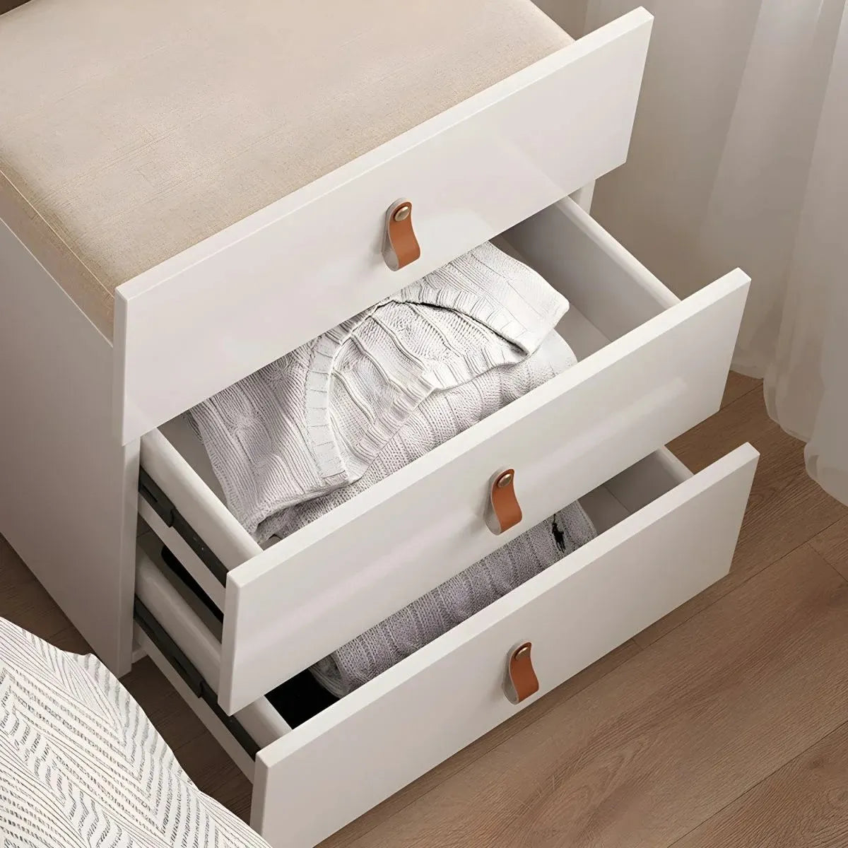 Ivory - Specchio pieghevole da toeletta