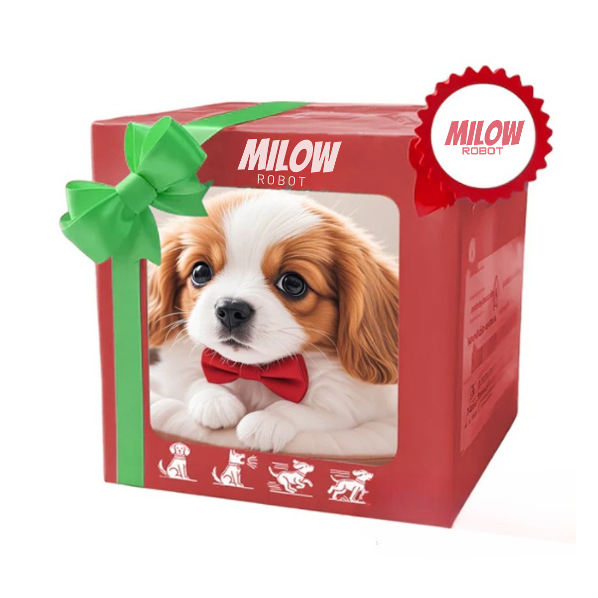 Milow - Giocattolo realistico per cani