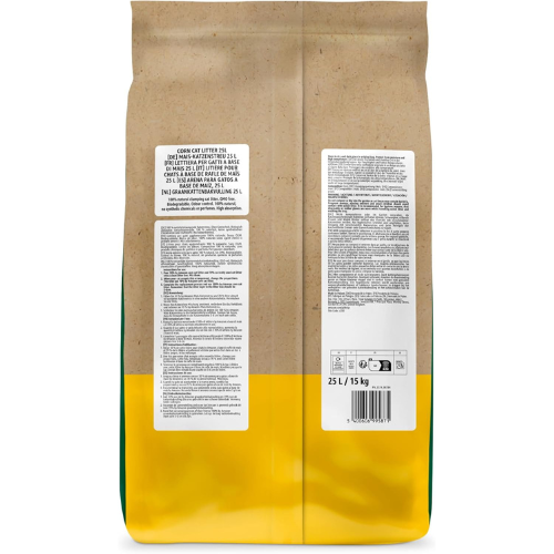 Lettiera Naturale in Bentonite 25 L – Alta Assorbenza, Controllo Odori e Massima Igiene