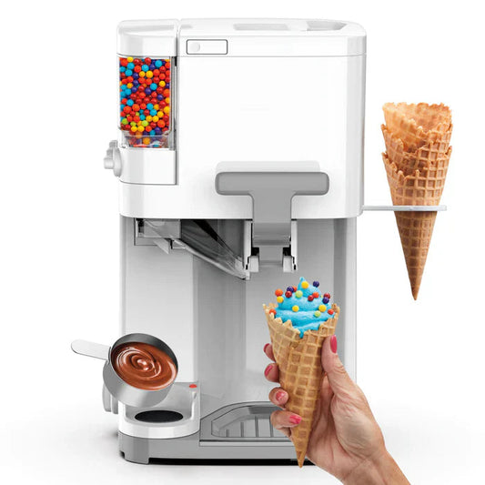 ❄️🍦 Freschezza e sensazioni: Macchina per il gelato 🍦❄️ + ricetta del gelato 📕