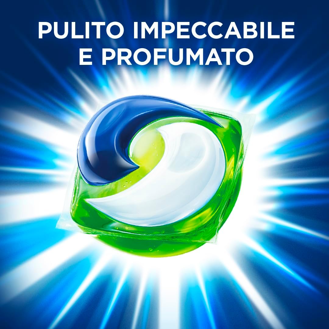 Capsule di Detersivo – 116 Lavaggi con Freschezza Classica & Rimozione Potente delle Macchie