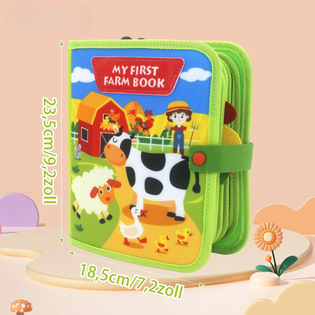 FarmFun™ – Libro didattico sulla fattoria Montessori