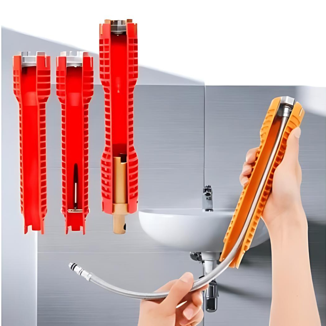 SinkWrench 1+1 GRATIS: multifunzionale, facile da usare, chiave inglese per lavello da cucina