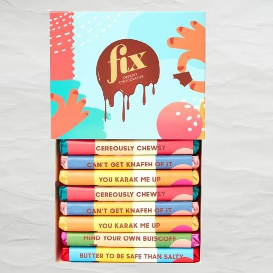 Barrette di Cioccolato FIX (8 pezzi)
