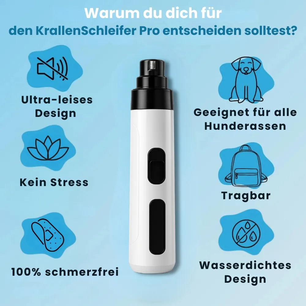 ClawGrinder™ Pro Set - Cura degli artigli per cani senza stress