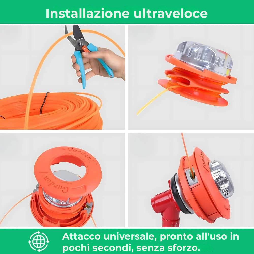 G50 PRO - Testina decespugliatrice per impieghi gravosi per un taglio veloce e pulito