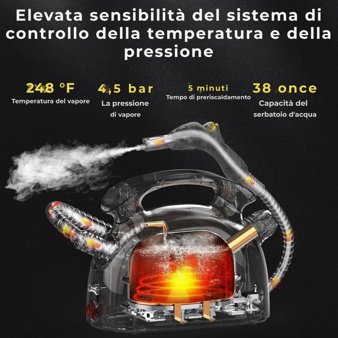 Pulitore a vapore multiuso - Pulizia naturale ed efficace per la vostra casa