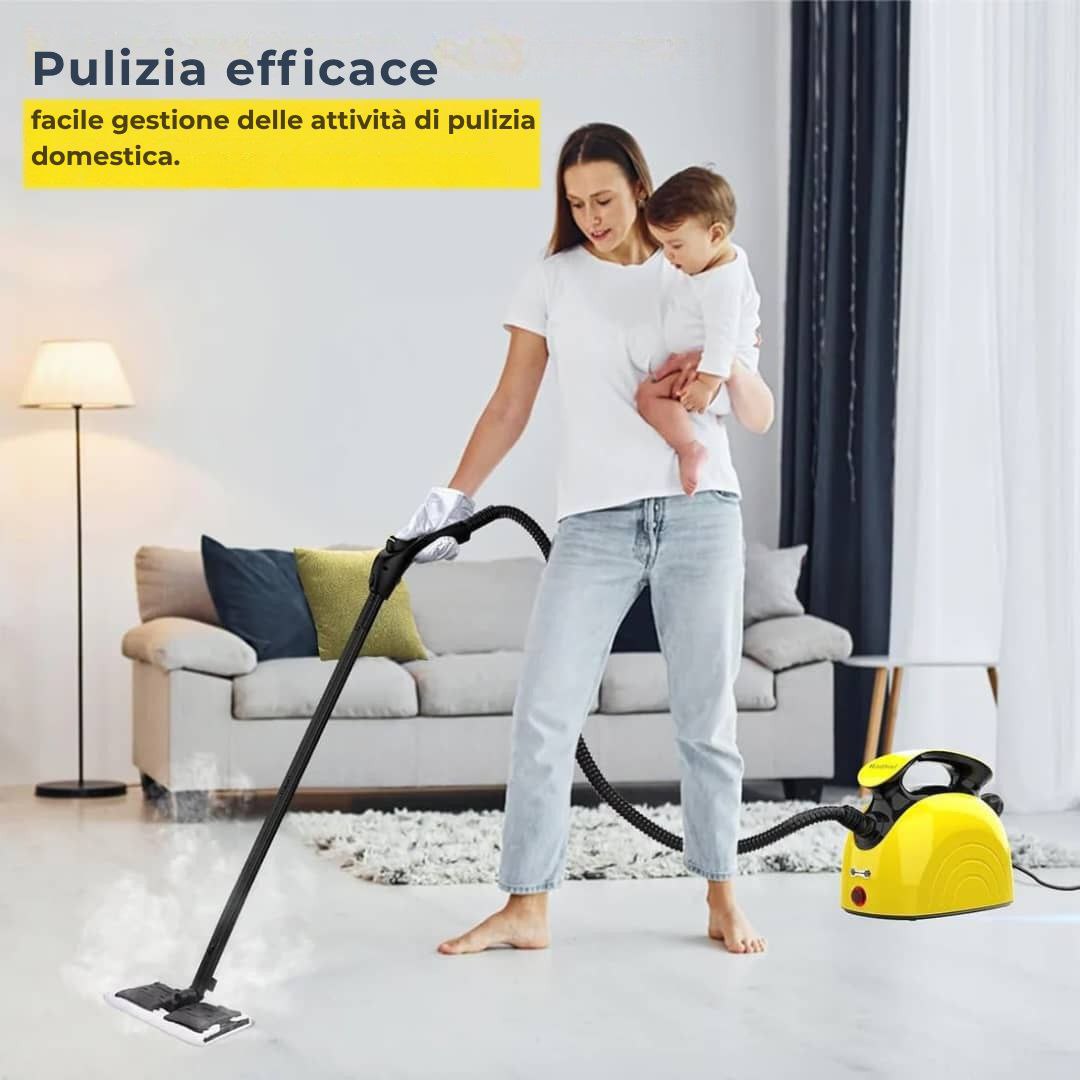 Pulitore a vapore multiuso - Pulizia naturale ed efficace per la vostra casa