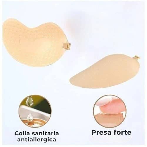 Set di 2 reggiseni push-up autoadesivi