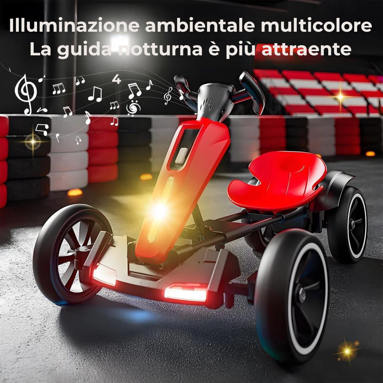 My Kart® - Go-Kart elettrico pieghevole 6V per bambini