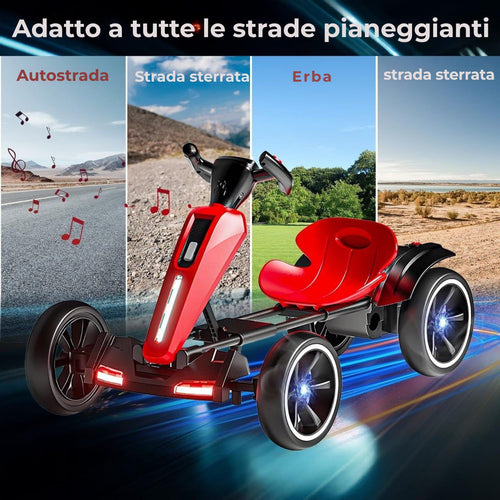 My Kart® - Go-Kart elettrico pieghevole 6V per bambini