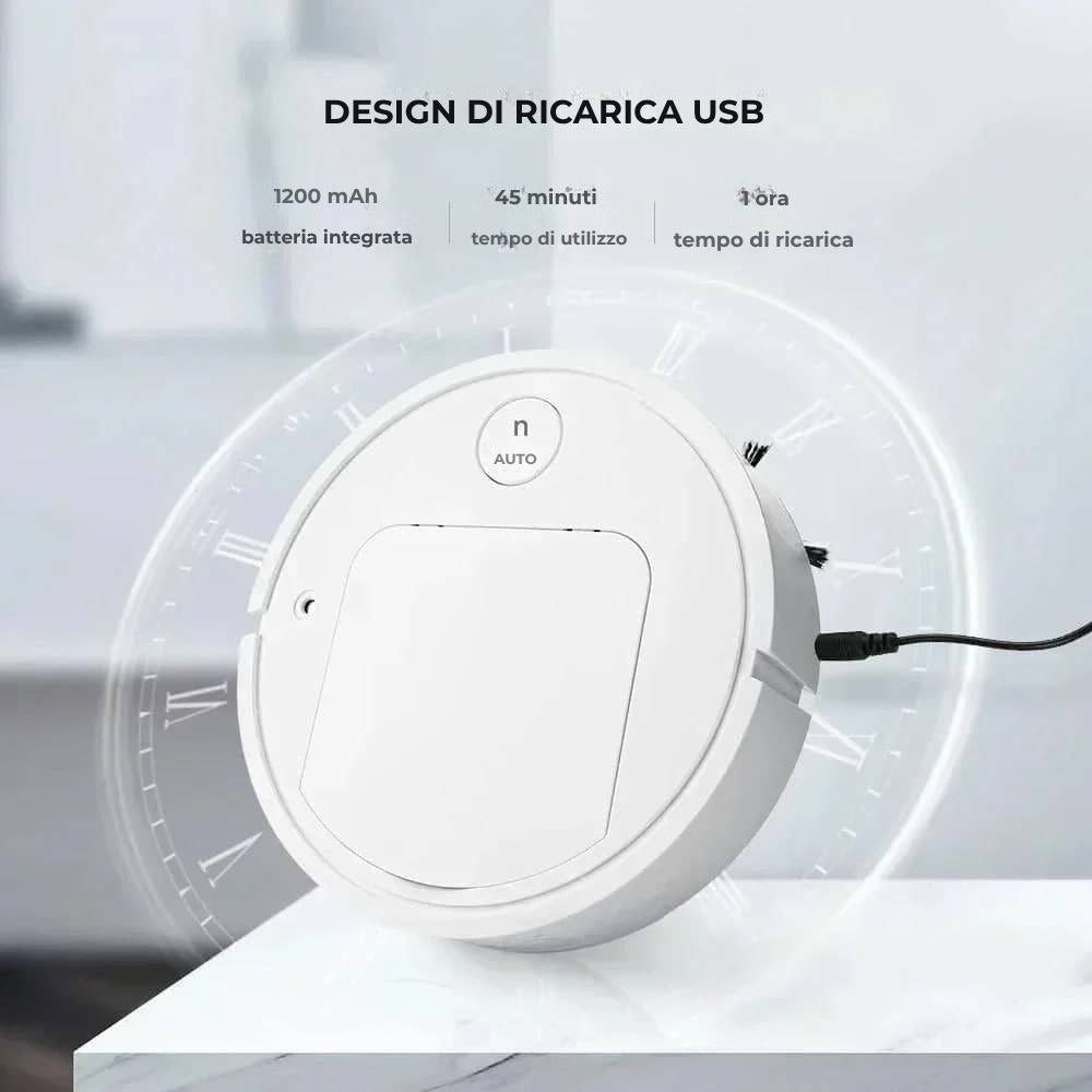 CleanBuddy Pro | Mai più pulire i pavimenti o passare l'aspirapolvere