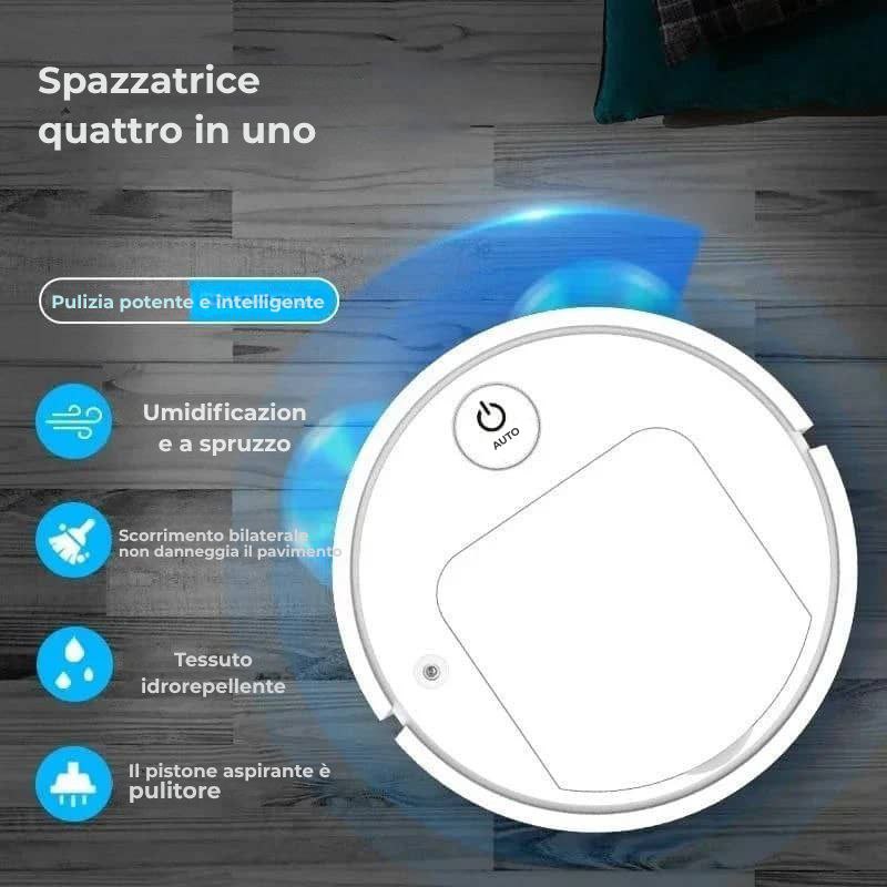 CleanBuddy Pro | Mai più pulire i pavimenti o passare l'aspirapolvere