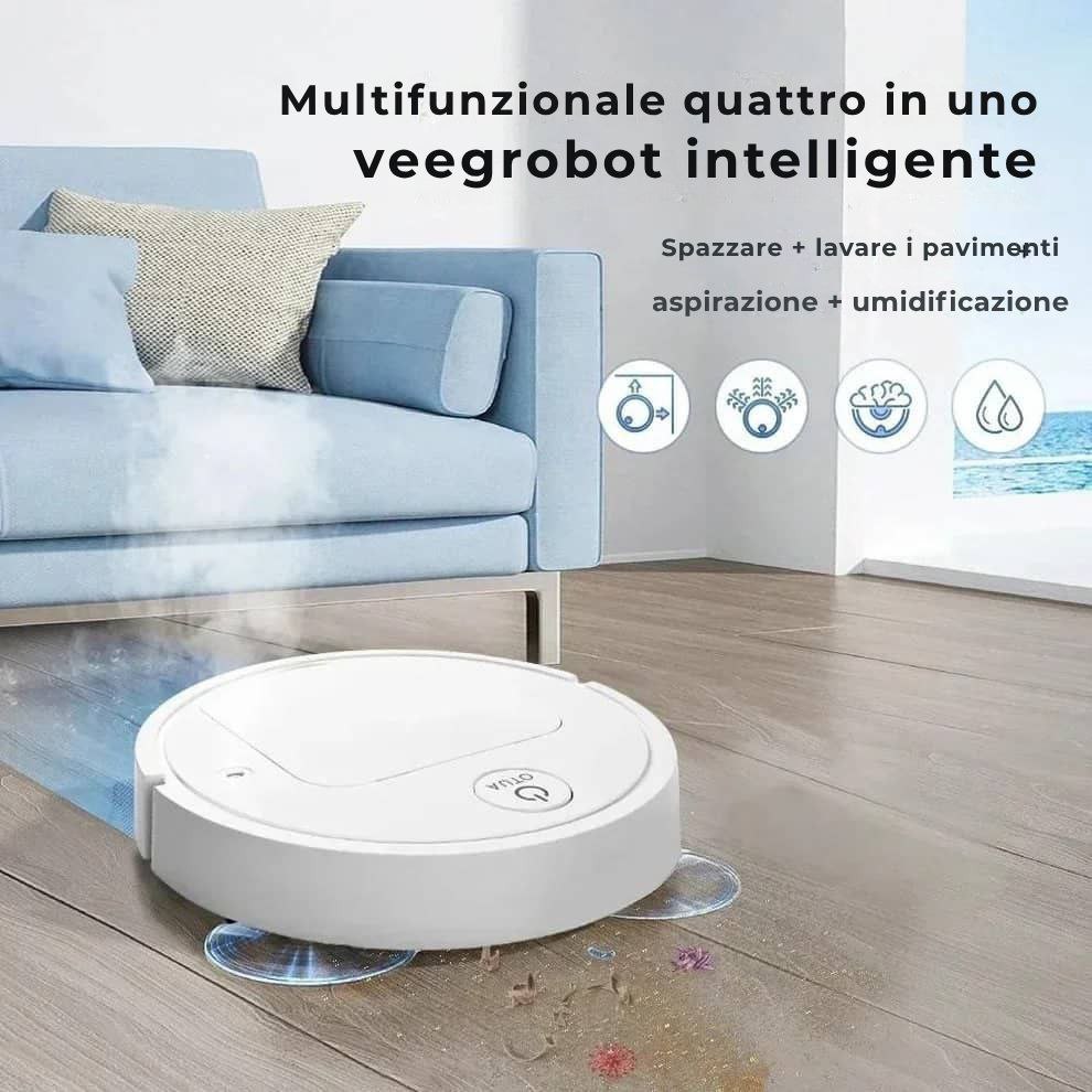CleanBuddy Pro | Mai più pulire i pavimenti o passare l'aspirapolvere