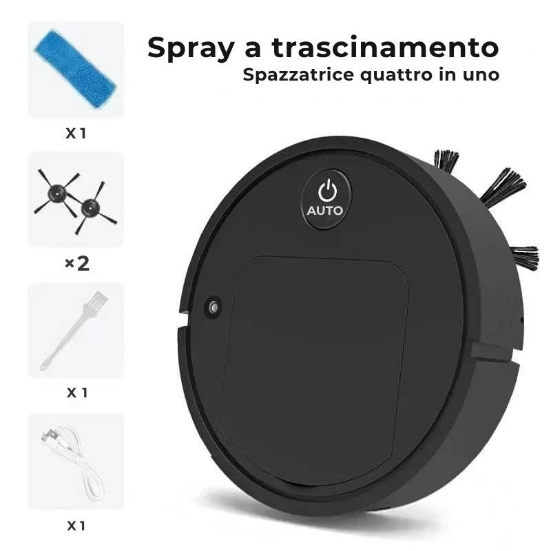 CleanBuddy Pro | Mai più pulire i pavimenti o passare l'aspirapolvere