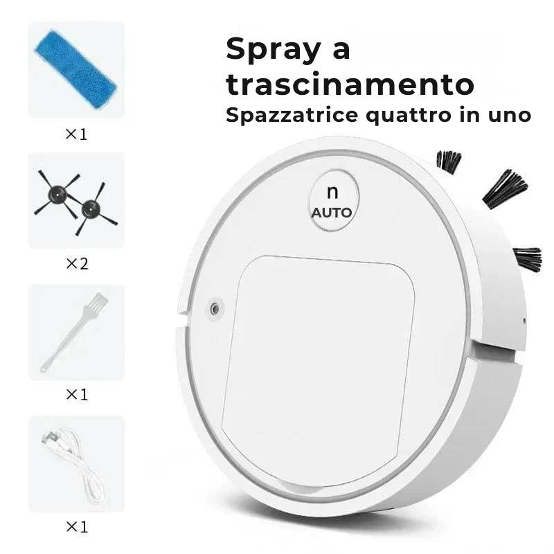 CleanBuddy Pro | Mai più pulire i pavimenti o passare l'aspirapolvere