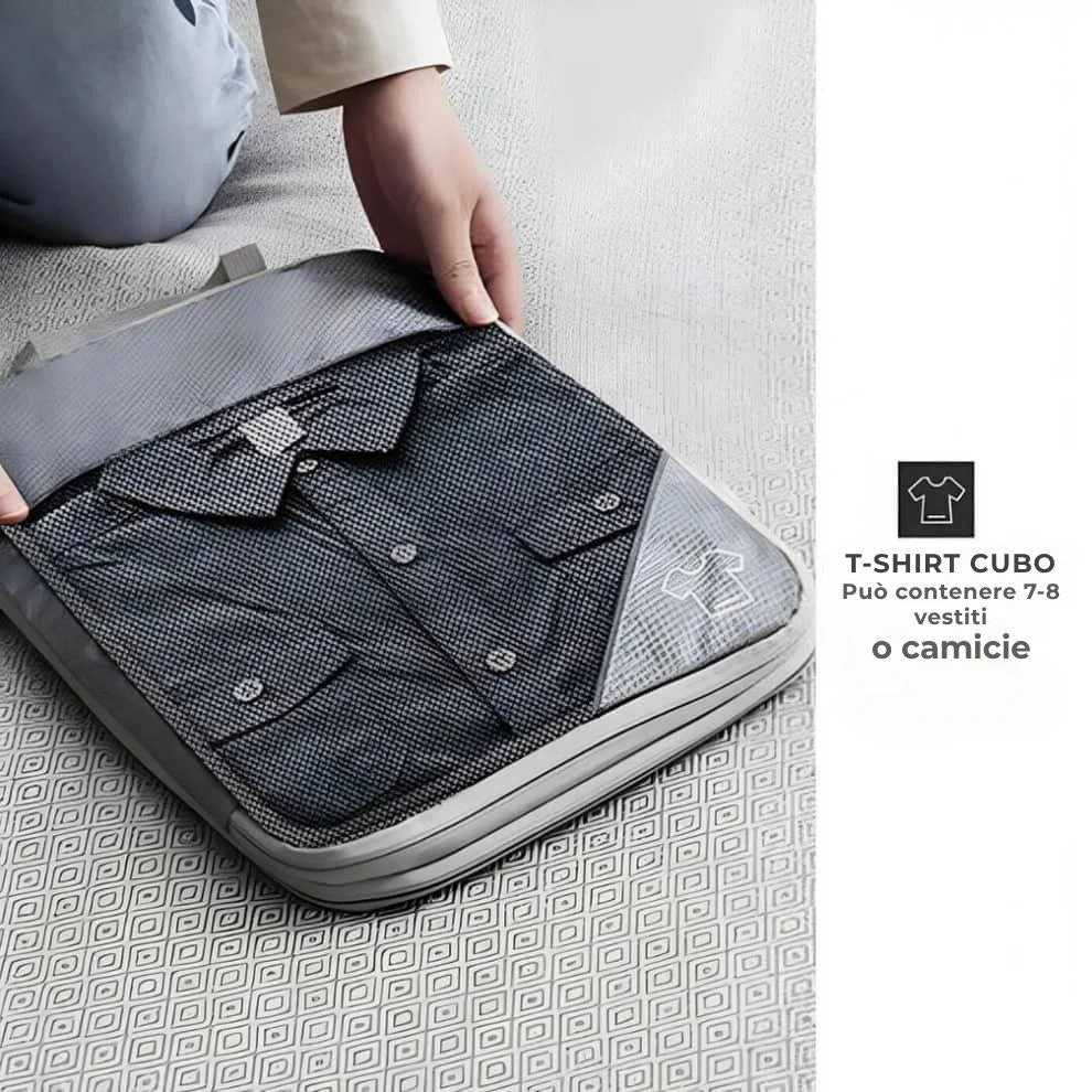 Packzy - Confezione da 5 cubi di compressione