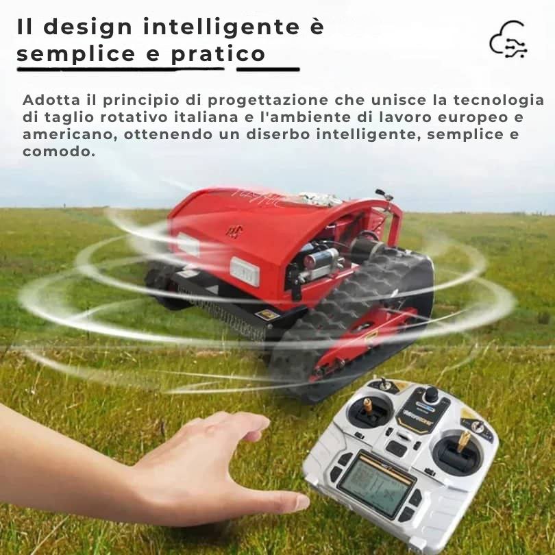 Tosaerba con telecomando
