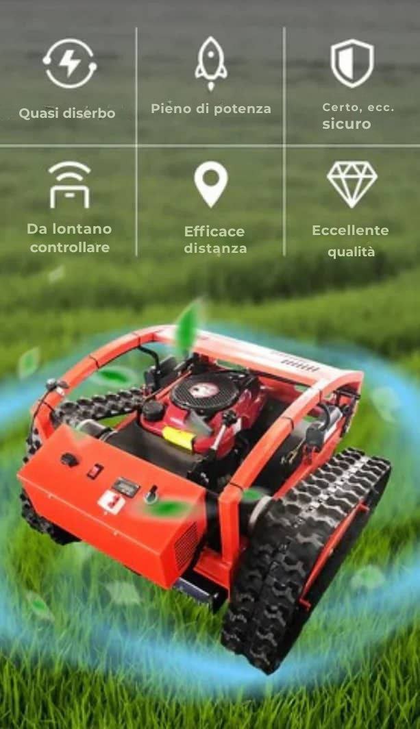 Tosaerba con telecomando