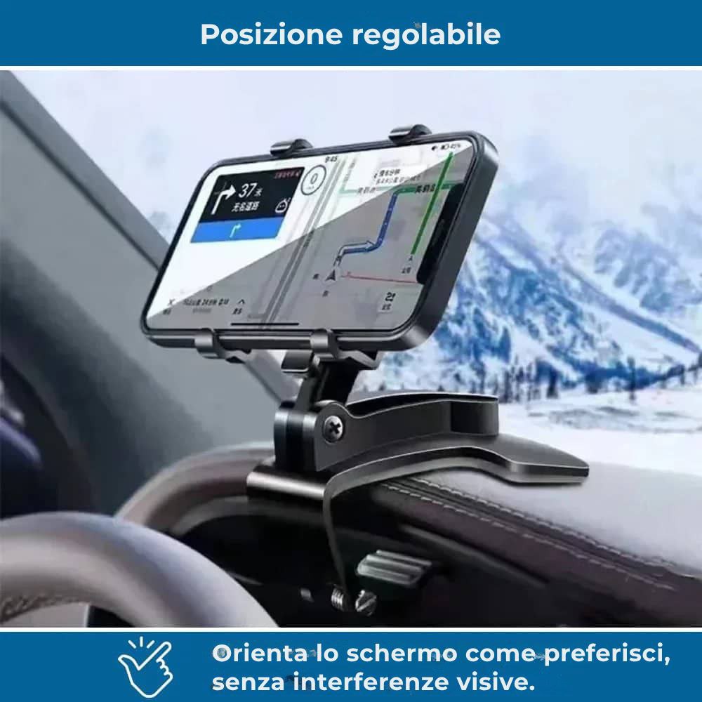 AutoClip – Supporto per telefono da cruscotto