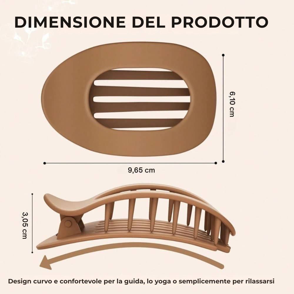 Clipia - Raccogli i capelli. Elimina il fastidio.