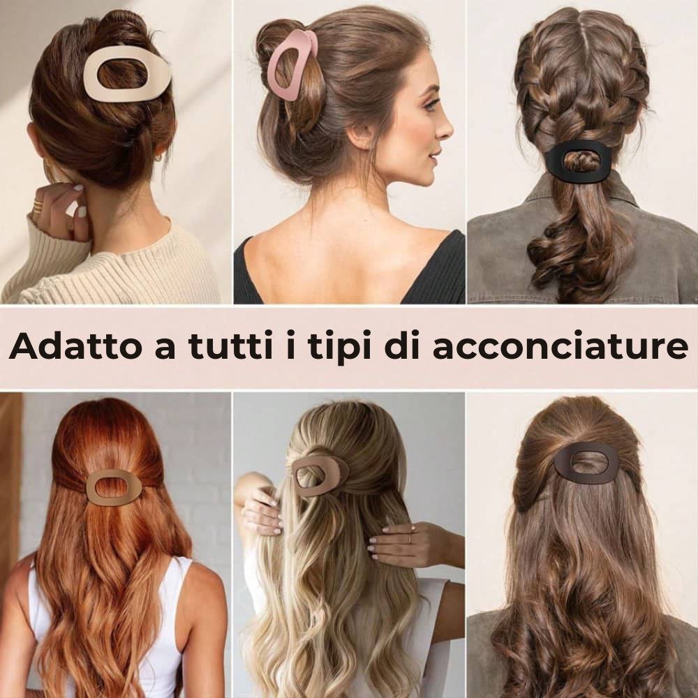 Clipia - Raccogli i capelli. Elimina il fastidio.