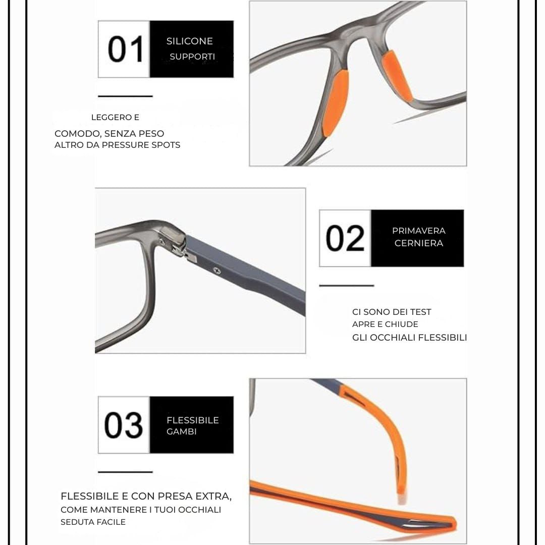 FlexiVision | Occhiali da lettura multifocali