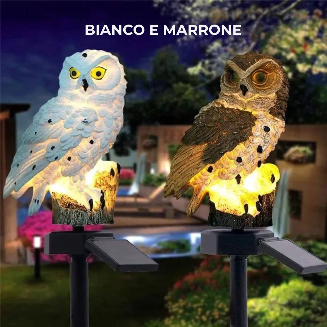Gufo solare a LED MagicNight