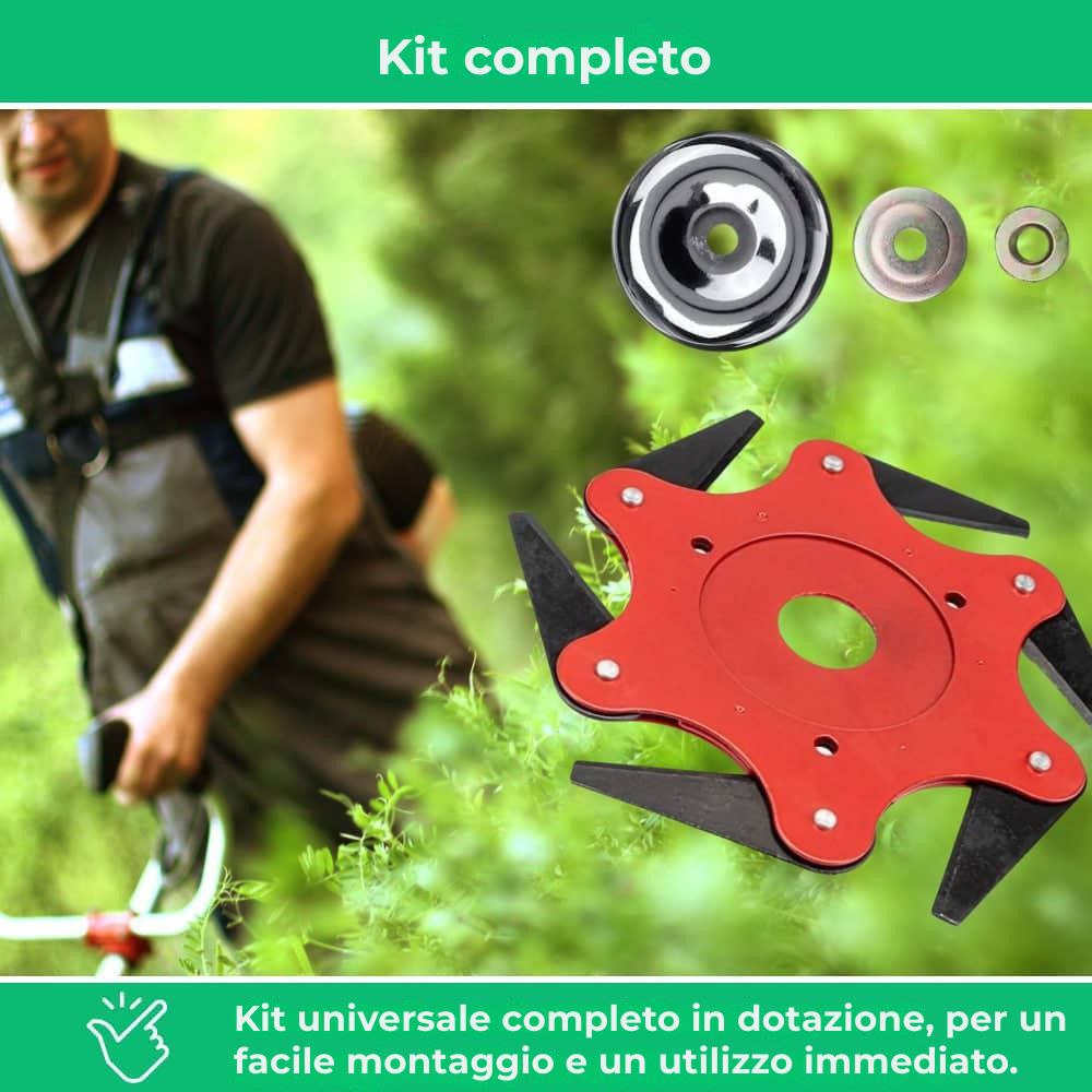 G60 PRO Testina di taglio universale – Utensile versatile per un giardino impeccabile
