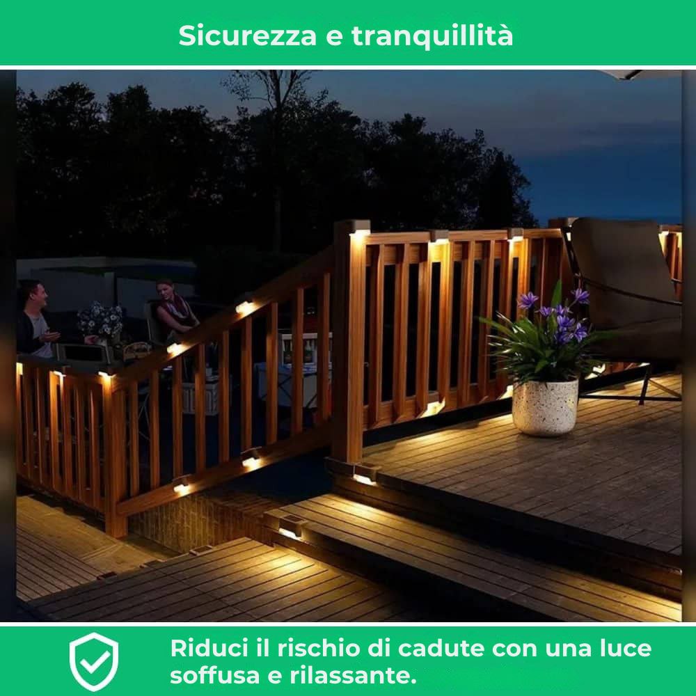 Lampade LED solari – Illuminazione automatica e impermeabile per i vostri esterni