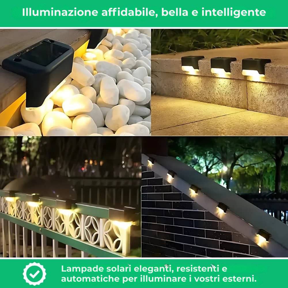 Lampade LED solari – Illuminazione automatica e impermeabile per i vostri esterni