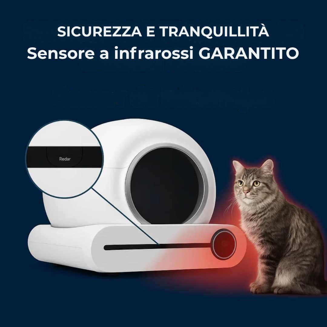 Lona - La sabbiera intelligente che si pulisce da sola