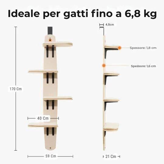 Griffix® - Tiragraffi da appendere alla porta