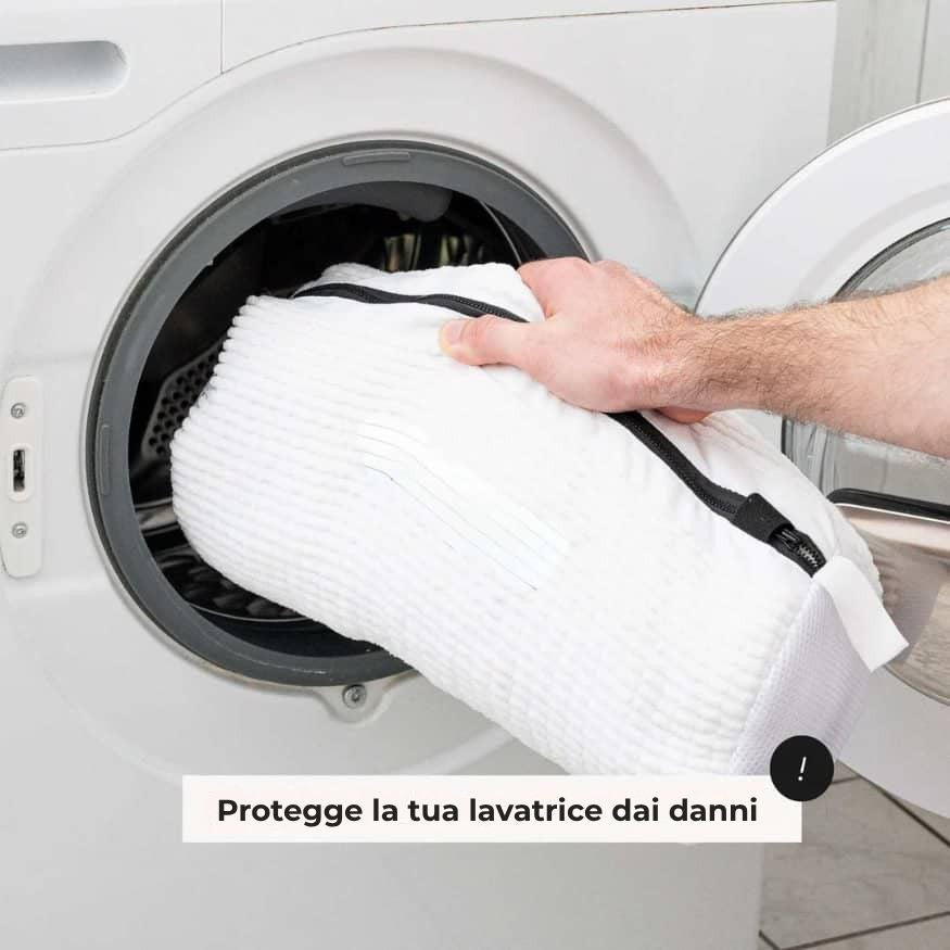 Sacchetto per scarpe da lavare