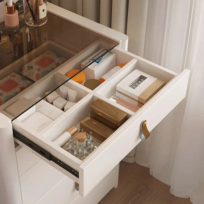 Ivory - Specchio pieghevole da toeletta