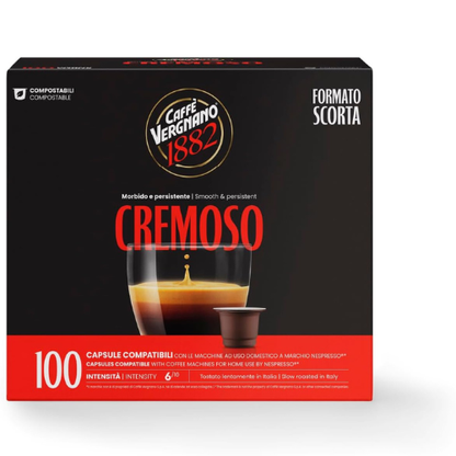 Capsule di Caffè – Confezione da 100 per Macchine Espresso (Capsule Compatibili)