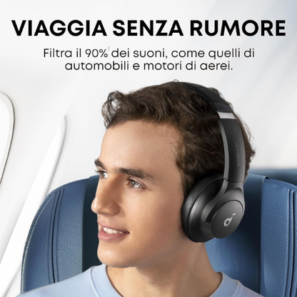 Cuffie Wireless con Cancellazione del Rumore per un’Ascolto Immersivo