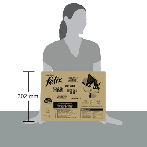 Cibo Umido Variegato e Nutriente per Gatti Adulti