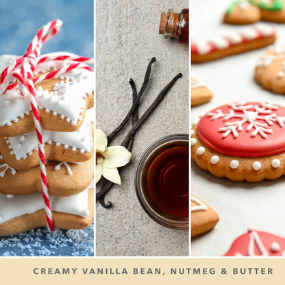 Candela Profumata Biscotto di Natale – Formato Grande