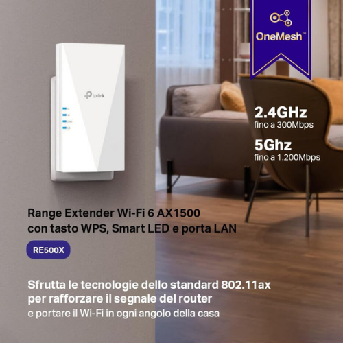 Ripetitore WiFi 6 ad Alte Prestazioni
