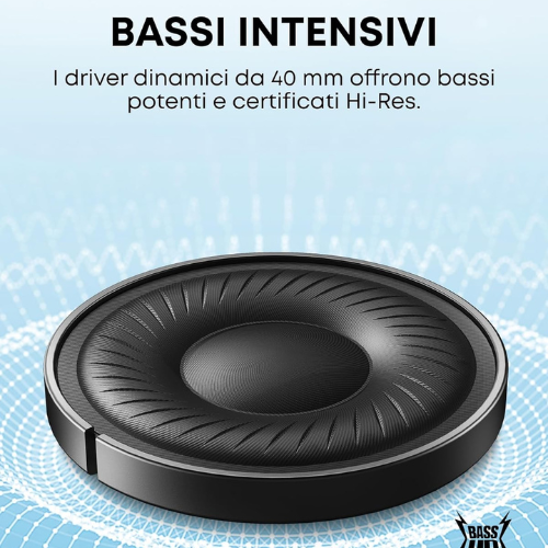 Cuffie Wireless con Cancellazione del Rumore per un’Ascolto Immersivo