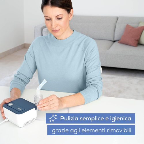 Aerosol a Compressore Compatto per un’Efficace Terapia Respiratoria