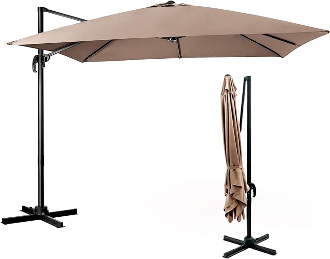 Ombrellone da giardino Beige