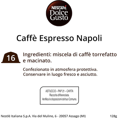 Selezione di Capsule Espresso Napoletano Intenso