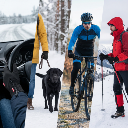 Aura - Guanti caldi, impermeabili e tattili