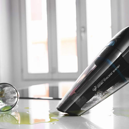 Aspirapolvere portatile – Potenza ciclonica e batteria a lunga durata (pulizia a secco e umida)