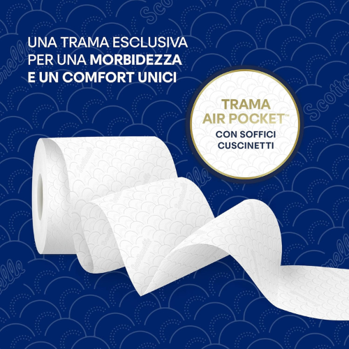 Pack Carta Igienica in Formato Scorta – 84 Rotoli (14 Confezioni × 6 Rotoli), Morbida e Assorbente
